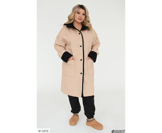 Куртка барашек без підкладу р.50-52;54-56;58-60 (6кол.) "ANGEL" купити недорого від прямого постачальника, зображення 20