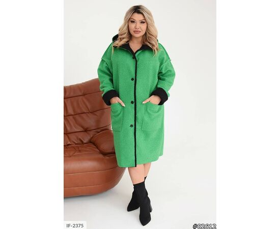 Куртка барашек без підкладу р.50-52;54-56;58-60 (6кол.) "ANGEL" купити недорого від прямого постачальника, зображення 23