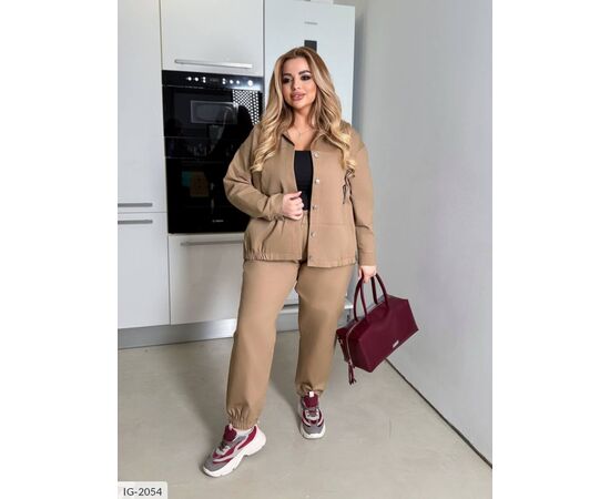 Жіночий прогулянковий костюм БАТАЛ р.50-52;54-56;58-60 (4кол.) "ANGEL" купити недорого від прямого постачальника, зображення 29