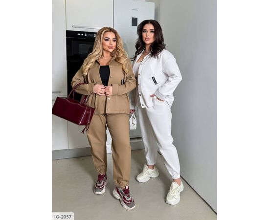 Жіночий прогулянковий костюм БАТАЛ р.50-52;54-56;58-60 (4кол.) "ANGEL" купити недорого від прямого постачальника, зображення 32