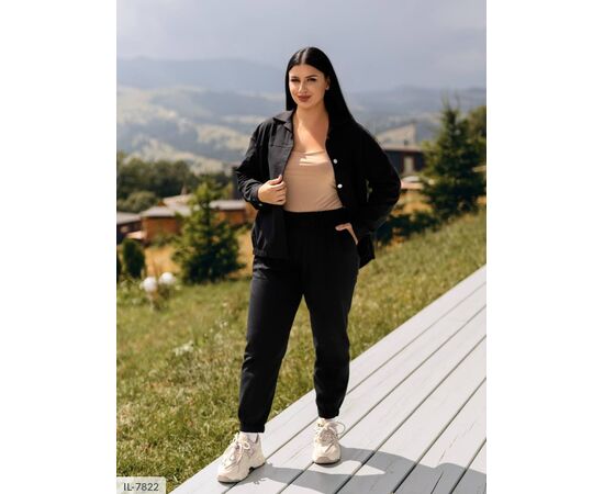 Жіночий прогулянковий костюм БАТАЛ р.50-52;54-56;58-60 (4кол.) "ANGEL" купити недорого від прямого постачальника, зображення 10