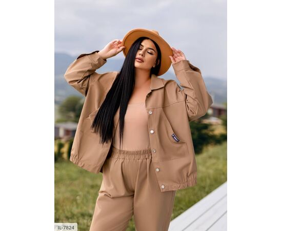 Жіночий прогулянковий костюм БАТАЛ р.50-52;54-56;58-60 (4кол.) "ANGEL" купити недорого від прямого постачальника, зображення 12