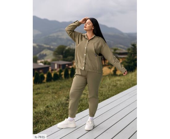 Жіночий прогулянковий костюм БАТАЛ р.50-52;54-56;58-60 (4кол.) "ANGEL" купити недорого від прямого постачальника, зображення 18