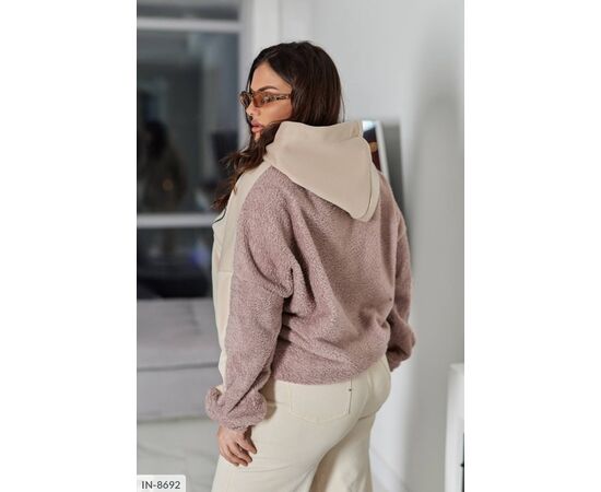 Толстовка жіноча великого розміру р.50-52;54-56;58-60 (5кол.) "ANGEL" купити недорого від прямого постачальника, зображення 12