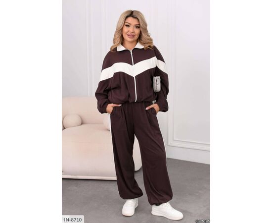 Спортивка по низу регулюється затяжками, що дає змогу носити її в різних варіантах р.50-52;54-56;58-60 (5кол.) "ANGEL" купити недорого від прямого постачальника, зображення 27