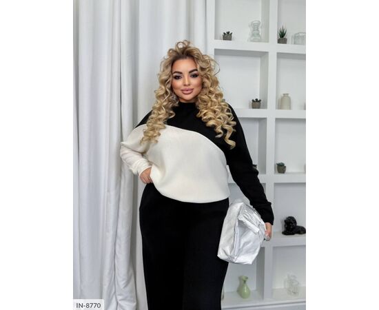 Жіночий прогулянковий костюм зі штанами великі розміри р.50-52;54-56;58-60 (6кол.) "ANGEL" купити недорого від прямого постачальника, зображення 38