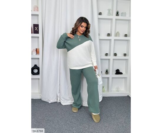 Жіночий прогулянковий костюм зі штанами великі розміри р.50-52;54-56;58-60 (6кол.) "ANGEL" купити недорого від прямого постачальника, зображення 35