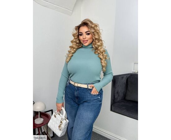 Жіночий гольф великого розміру р.46-48;50-52;54-56;58-60 (7кол.) "ANGEL" купити недорого від прямого постачальника, зображення 15