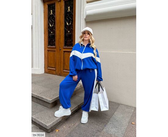 Спортивка по низу регулюється затяжками, що дає змогу носити її в різних варіантах р.50-52;54-56;58-60 (5кол.) "ANGEL" купити недорого від прямого постачальника, зображення 14