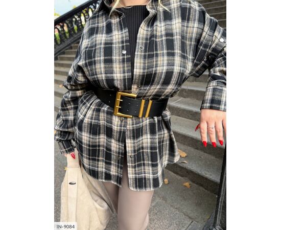 Жіноча байкова сорочка великого розміру р.50-52;54-56;58-60 "ANGEL" купити недорого від прямого постачальника, зображення 8