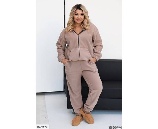 Жіночий прогулянковий костюм БАТАЛ р.46-48;50-52;54-56;58-60 (5кол.) "ANGEL" купити недорого від прямого постачальника, зображення 11