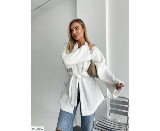 Фотография Женский ангоровый кардиган БАТАЛ р.42-52 (5цв) "ANNABELLE" купить недорого от прямого поставщика, изображение 7