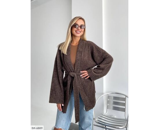 Фотография Женский ангоровый кардиган р.42-52 (5цв) "ANNABELLE" купить недорого от прямого поставщика, изображение 10