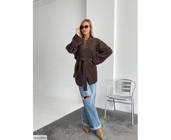 Фотография Женский ангоровый кардиган р.42-52 (5цв) "ANNABELLE" купить недорого от прямого поставщика, изображение 11