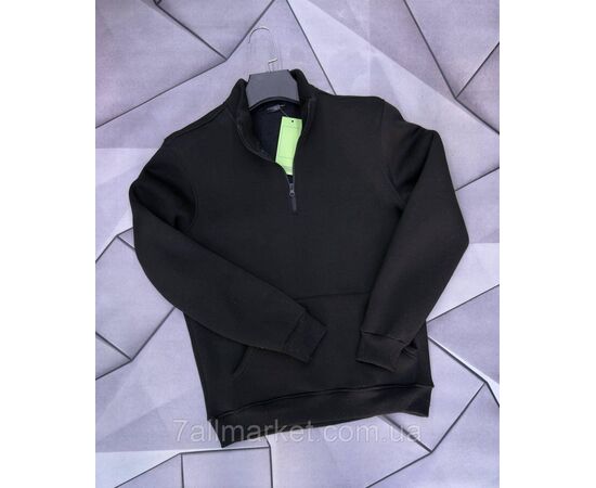 Батник чоловічий комір на блискавці розміри S-2XL (6 кв) "MACCALI" купити недорого від прямого постачальника, зображення 5