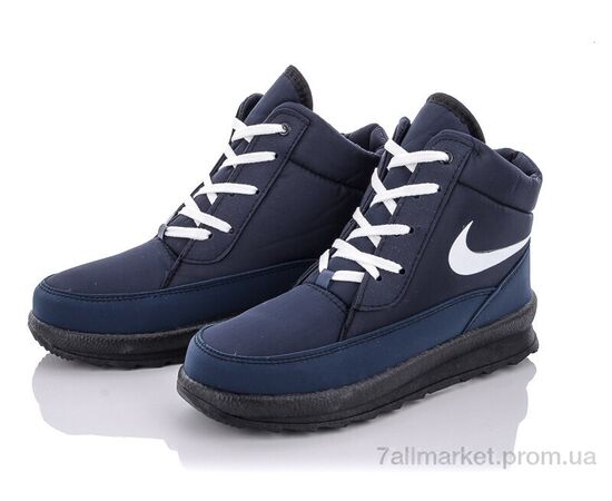 Черевики жіночі стильні Зима 117 N синій ч/п (8 пар р.37-41) "Selena" недорого оптом від прямого постачальника, зображення 2