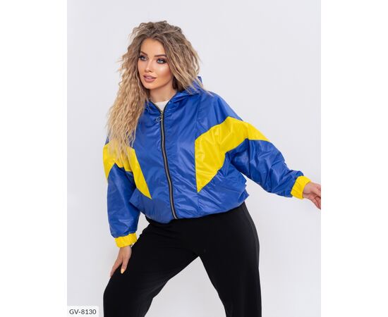 Фотография Куртка-ветровка      ткань - плащевка на подкладке р.62-64;58-60;50-52;54-56 "LETTI" купить недорого от прямого поставщика, изображение 2