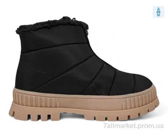 Черевики жіночі стильні Зима 1740-2 (8 пар р.36-40) "Massmag" недорого оптом від прямого постачальника, зображення 2