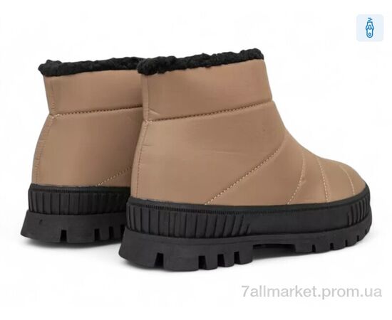 Черевики жіночі стильні Зима 1740-5 (8 пар р.36-40) "Massmag" недорого оптом від прямого постачальника, зображення 3