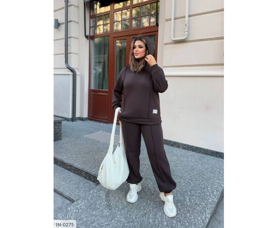 Жіночий спортивний костюм. р.50-52;54-56;58-60 (4кол.) "VIKA" купити недорого від прямого постачальника, зображення 3