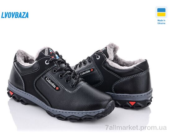 Кросівки чоловічі модні Зима Roksol Т10 кз.сп. чорний (8 пар р.40-45) "Lvovbaza" недорого оптом від прямого постачальника, зображення 2