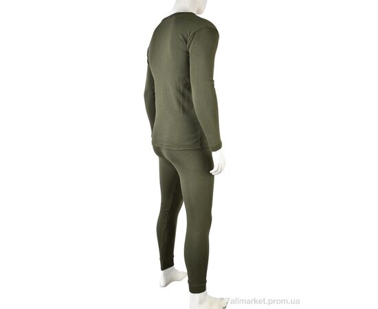 Фотография Термобельё мужское Зима K3 khaki (6 шт. р.сетка S-3XL) "Textile" недорого оптом от прямого поставщика, изображение 2