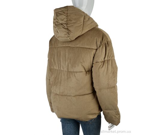 Куртка жіноча Зима 6706 (12059) d.beige (4 шт. р.сітка42-48) "Obuvok" недорого оптом від прямого постачальника, зображення 2