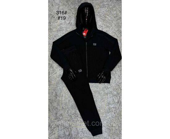 Фотография Спортивный костюм мужской на манжете размеры M-3XL(2цв)"PROSTOMEN" недорого от прямого поставщика, изображение 2