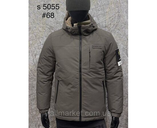 Куртка чоловіча зимова двостороння розміри L-4XL (5 кв) "PROSTOMEN" купити недорого від прямого постачальника, зображення 7