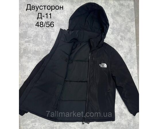 Куртка чоловіча двостороння зимова молодіжна розміри 48-56 (5 кв) "SPORT" купити недорого від прямого постачальника, зображення 3