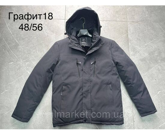 Куртка чоловіча зимова молодіжна розміри 48-56 (3кв)"SPORT" купити недорого від прямого постачальника, зображення 3