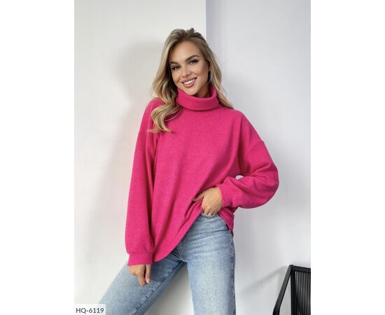 Жіночий светр великого розміру р.50-52;54-56 (8кол.) "ANNABELLE" купити недорого від прямого постачальника, зображення 2