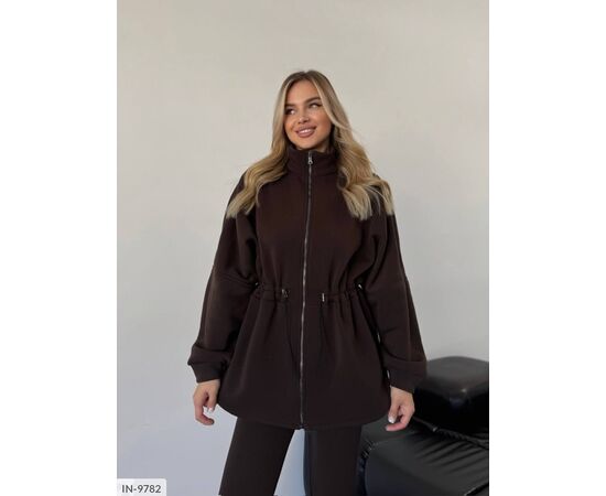 Фотография Женская кофта большого размера р.48-52 (4цв) "ANNABELLE" купить недорого от прямого поставщика, изображение 8