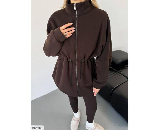 Фотография Женская кофта большого размера р.48-52 (4цв) "ANNABELLE" купить недорого от прямого поставщика, изображение 9