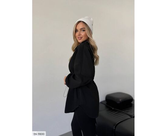 Фотография Женская кофта большого размера р.48-52 (4цв) "ANNABELLE" купить недорого от прямого поставщика, изображение 4