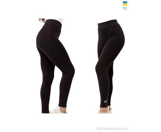 Фотография Лосинсы женские Зима 200-1 чорний Nk (4 шт. р.сетка S-XL) "Sport style" недорого оптом от прямого поставщика, изображение 2