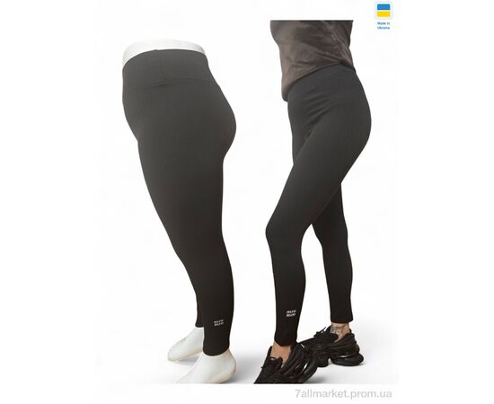 Фотография Лосинсы женские Зима 7225-1-1 чорний (4 шт. р.сетка S-XL) "Sport style" недорого оптом от прямого поставщика, изображение 2