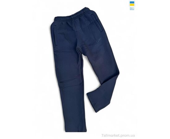 Спортивні штани чоловічі Зима 0-Р чорний (5 шт. р.сітка46-54) "Sport style" недорого оптом від прямого постачальника, зображення 2