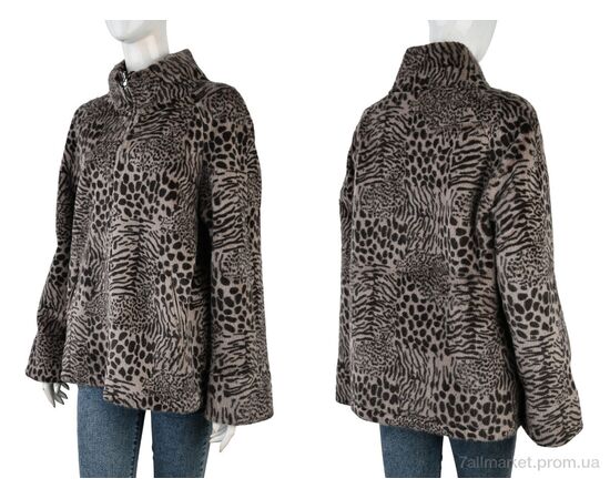 Куртка жіноча Зима 4264-SW9301 coffee (3 шт. р.сіткаL-2XL) "Мир" недорого оптом від прямого постачальника, зображення 3