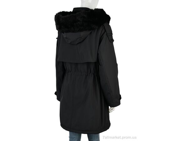 Фотография Куртка женская Зима 4268-7068 black (4 шт. р.сетка L-2XL) "Мир" недорого оптом от прямого поставщика, изображение 2