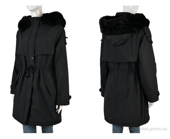 Куртка жіноча Зима 4268-7068 black (4 шт. р.сіткаL-2XL) "Pryama Vigoda" недорого оптом від прямого постачальника, зображення 3