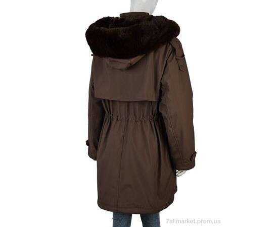 Куртка жіноча Зима 4268-7068 coffee (4 шт. р.сіткаL-2XL) "Pryama Vigoda" недорого оптом від прямого постачальника, зображення 2