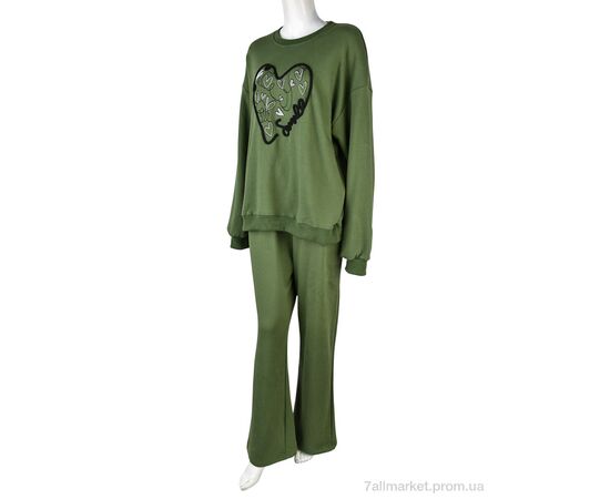 Спортивний костюм жіночий Зима 4274-Q715 mix (10 шт. р.сіткаXL-4XL) "Мир" недорого оптом від прямого постачальника, зображення 2