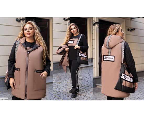 Костюм трійка і сумка р.48-50;52-54;56-68;60-62;56-58 "VIKA" купити недорого від прямого постачальника, зображення 8