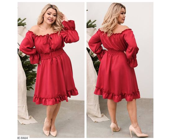 Стильне жіноче плаття костюмка р.50-52;54-56;58-60 "VIKA" купити недорого від прямого постачальника, зображення 9