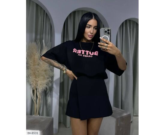 Спідниця - шорти р.S-M;M-L (4кол.) "ANNVER" купити недорого від прямого постачальника, зображення 6