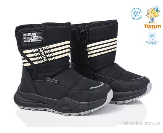 Дутики дитячі утеплені Зима 11347C (8 пар р.27-32) "Ok Shoes" недорого оптом від прямого постачальника, зображення 2