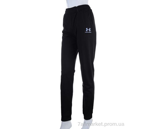 Спортивні штани жіночі Весна/осінь 130 black (05822) (4 шт. р.сітка42-48) "Obuvok" недорого оптом від прямого постачальника, зображення 2