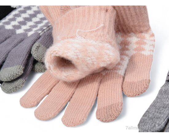 Фотография Перчатки для детей Зима 5814 mix (12 шт. р.сетка 6,5-8,5) "KUINH" недорого оптом от прямого поставщика, изображение 2