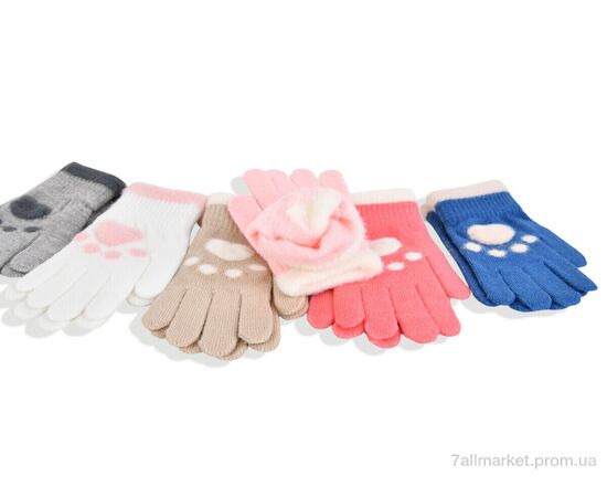 Фотография Перчатки для детей Зима 2515 (2-3) mix (12 шт. р.сетка 3-5) "KUINH" недорого оптом от прямого поставщика, изображение 2